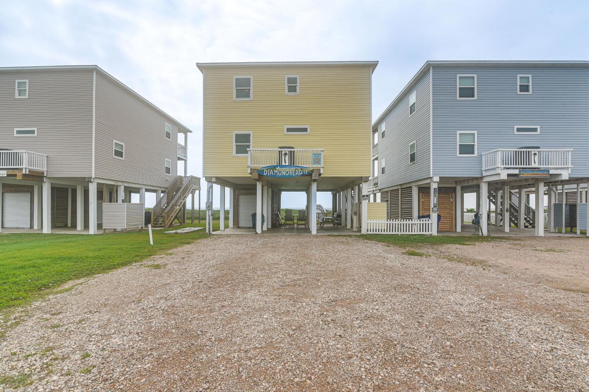 Beachfront Texas Retreat - 2 Decks, Patio And Views! 서프사이드 비치 외부 사진