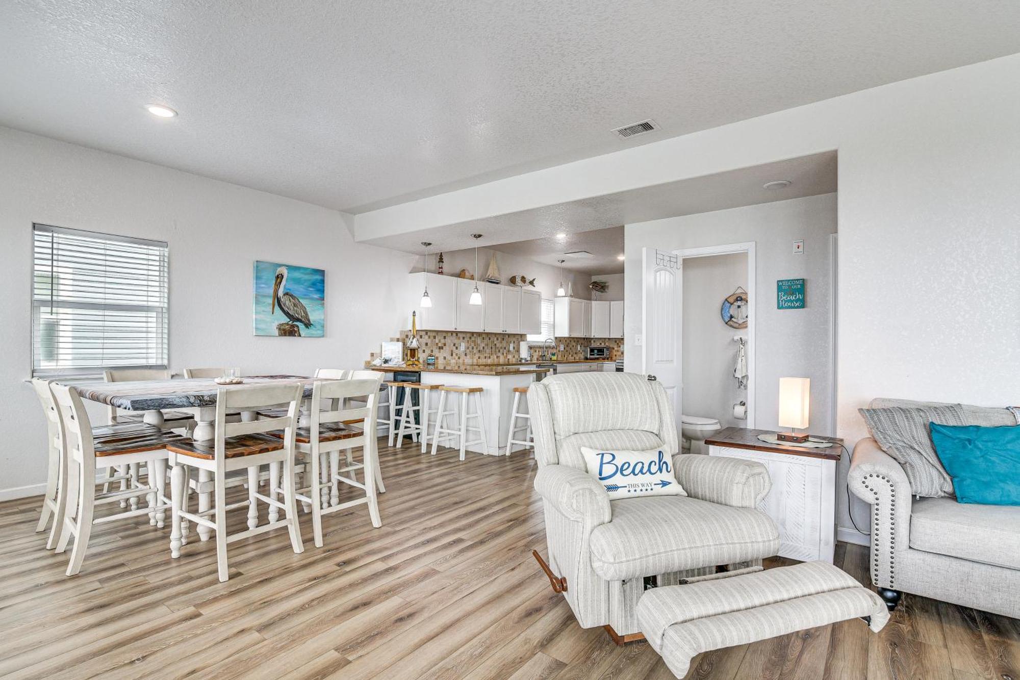 Beachfront Texas Retreat - 2 Decks, Patio And Views! 서프사이드 비치 외부 사진